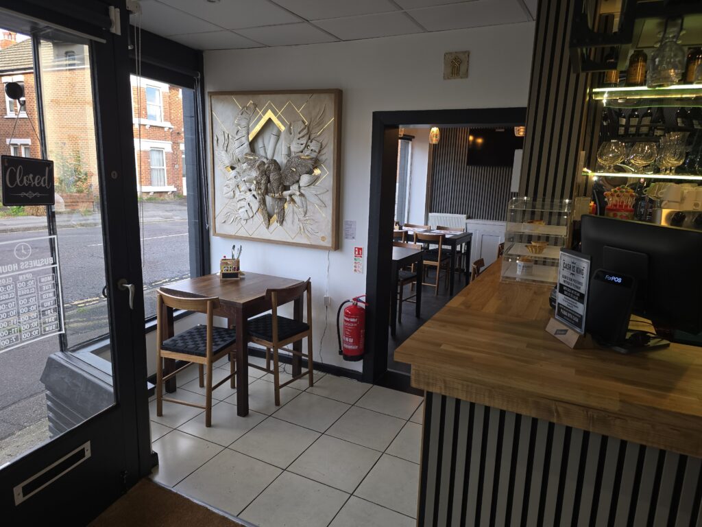 Entrance to NIKITA BAR & Kitchen in Bournemouth
